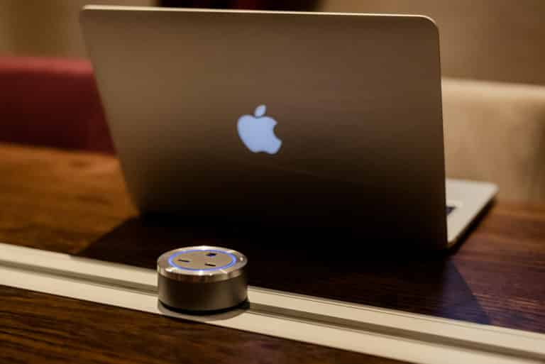 Leopold Hotel Sheffield Meeting Room laptop