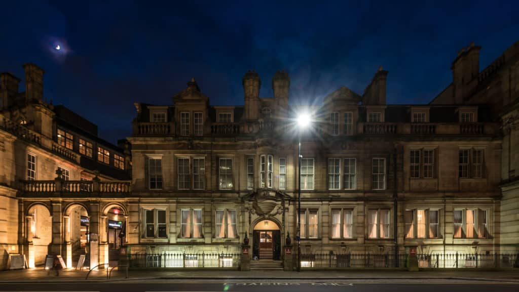 Leopold Hotel Sheffield front of the hotel exterior